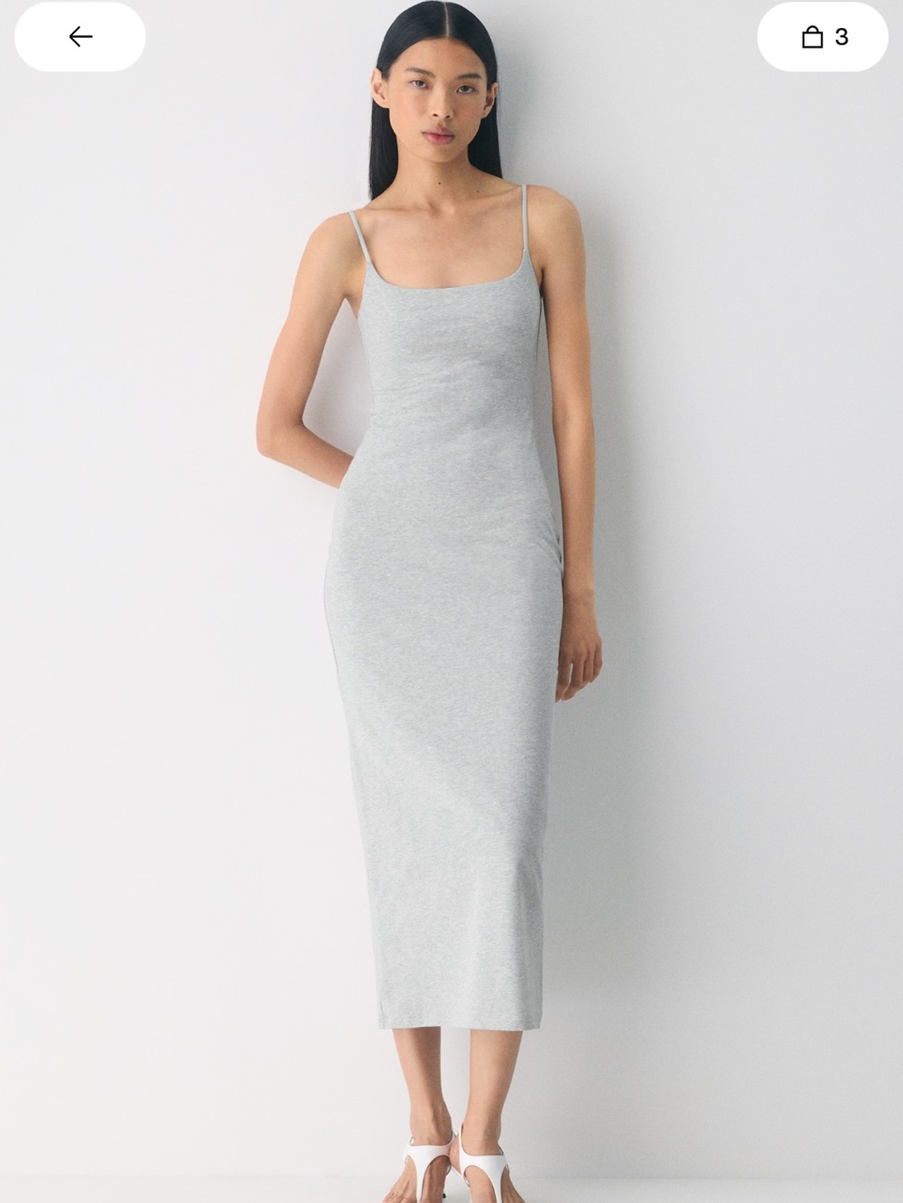 Aritzia Casual Contour Summon Maxi Cami Dress